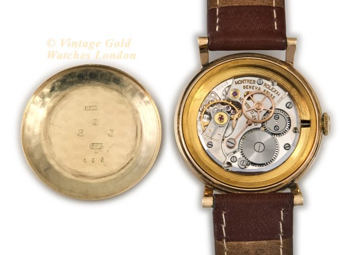 Rolex Precision Ref.296 9ct 1954 Roulette Date (12)