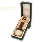 Rolex Precision Ref.296 9ct 1954 Roulette Date mobile navigation (13)