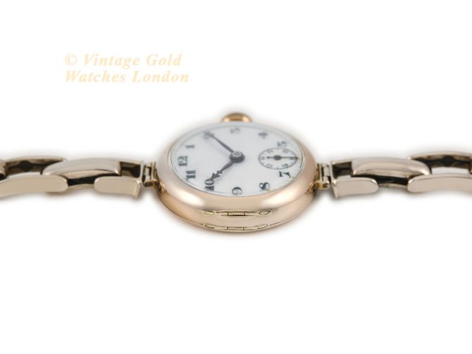 Ladies Rolex 9ct Pink Gold 1920 (10)