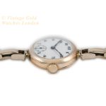 Ladies Rolex 9ct Pink Gold 1920 mobile navigation (9)