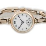 Ladies Rolex 9ct Pink Gold 1920 mobile navigation (14)