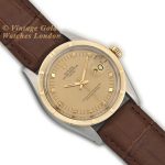 Rolex Oyster Perpetual Date Ref.1505 1978 Steel & Yellow Gold mobile navigation (8)