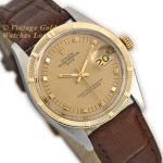 Rolex Oyster Perpetual Date Ref.1505 1978 Steel & Yellow Gold mobile navigation (2)
