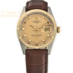 Rolex Oyster Perpetual Date Ref.1505 1978 Steel & Yellow Gold mobile navigation (4)