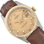 Rolex Oyster Perpetual Date Ref.1505 1978 Steel & Yellow Gold mobile navigation (15)