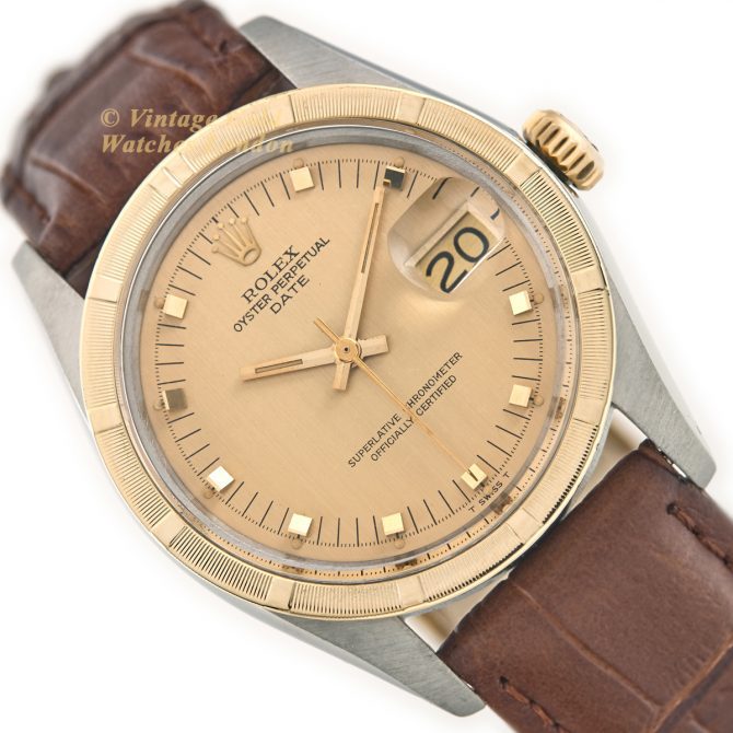 Rolex Oyster Perpetual Date Ref.1505 1978 Steel & Yellow Gold (15)