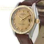 Rolex Oyster Perpetual Date Ref.1505 1978 Steel & Yellow Gold mobile navigation (5)