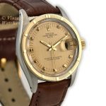 Rolex Oyster Perpetual Date Ref.1505 1978 Steel & Yellow Gold mobile navigation (3)