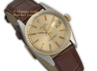 R1714 Rolex Oyster Perpetual Date Gold and Steel 1978 10 WM