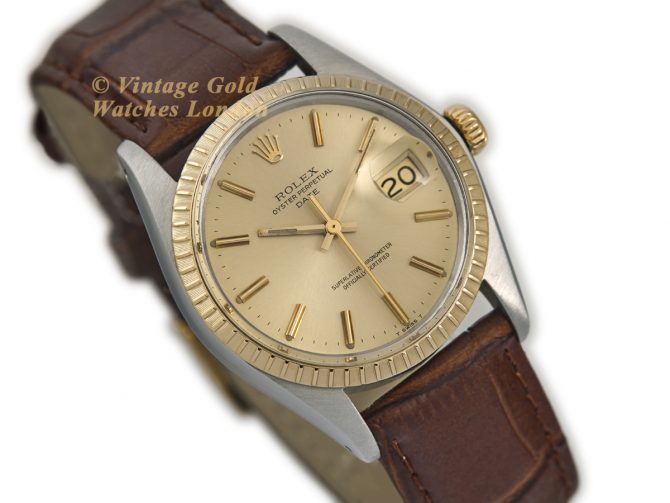 Rolex Oyster Perpetual Date Ref.1505 1978 Steel & Yellow Gold (2)