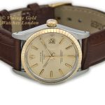 Rolex Oyster Perpetual Date Ref.1505 1978 Steel & Yellow Gold mobile navigation (7)