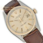 Rolex Oyster Perpetual Date Ref.1505 1978 Steel & Yellow Gold mobile navigation (1)