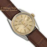 Rolex Oyster Perpetual Date Ref.1505 1978 Steel & Yellow Gold mobile navigation (8)