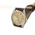 Rolex Oyster Perpetual Date Ref.1505 1978 Steel & Yellow Gold mobile navigation (6)