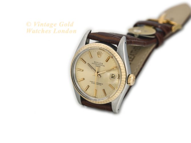 Rolex Oyster Perpetual Date Ref.1505 1978 Steel & Yellow Gold (6)