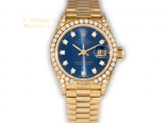 Ladies Rolex Oyster Perpetual Datejust Ref.69158 18ct 1987