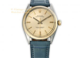 Rolex Oyster Perpetual Ref. 1002 1968 Steel & Yellow Gold With Box & Papers