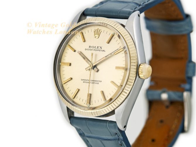 Rolex Oyster Perpetual Ref. 1002 1968 Steel & Yellow Gold With Box & Papers (5)