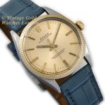 Rolex Oyster Perpetual Ref. 1002 1968 Steel & Yellow Gold With Box & Papers mobile navigation (2)