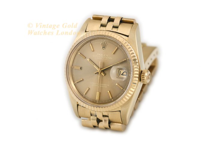 Rolex Oyster Perpetual Datejust Ref.1601 18ct 1969 (6)