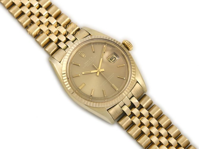 Rolex Oyster Perpetual Datejust Ref.1601 18ct 1969 (8)