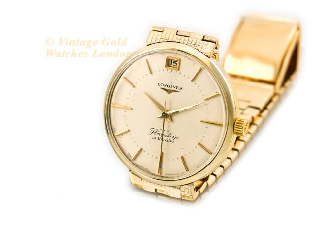 Longines Flagship Automatic Date Ref.2407 9ct 1961 (6)