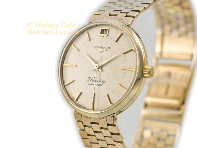 Longines Flagship Automatic Date Ref.2407 9ct 1961 (5)