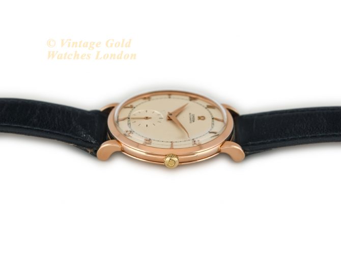 Omega Bumper Automatic Ref.2659 18ct Pink Gold 1951 (9)