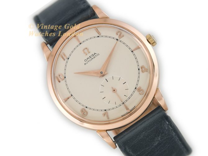 Omega Bumper Automatic Ref.2659 18ct Pink Gold 1951 (1)