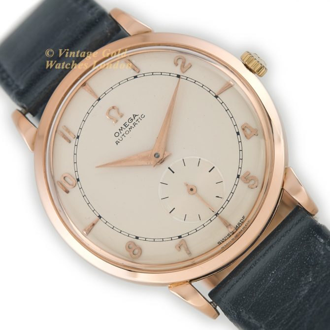 Omega Bumper Automatic Ref.2659 18ct Pink Gold 1951 (15)