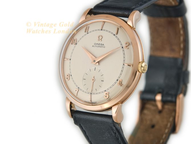 Omega Bumper Automatic Ref.2659 18ct Pink Gold 1951 (5)