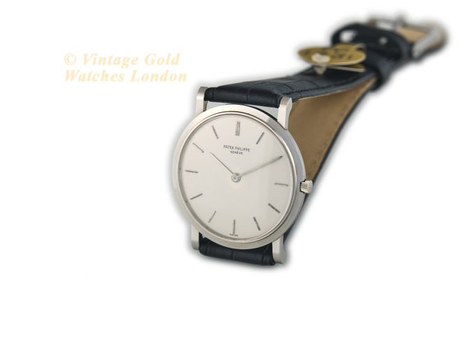 Patek Philippe Calatrava Ref.3498 18ct White Gold 1965 (6)