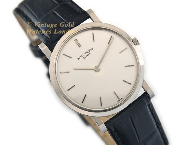 Patek Philippe Calatrava Ref.3498 18ct White Gold 1965 (2)