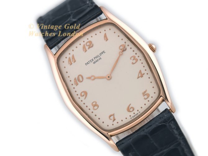 Patek Philippe Gondolo Ref.3842R 18ct Pink Gold c1993 (1)