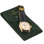 Rolex Oyster Perpetual Bubbleback Ref.6084 18ct 1953 Quilted Dial mobile navigation (13)