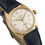 Rolex Oyster Perpetual Bubbleback Ref.6084 18ct 1953 Quilted Dial mobile navigation (2)