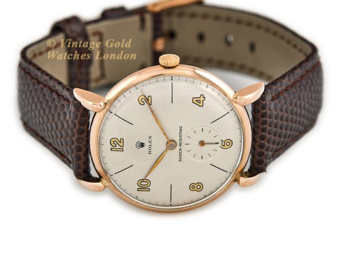 Rolex Precision Cal.1200 18ct Pink Gold c1956 (7)
