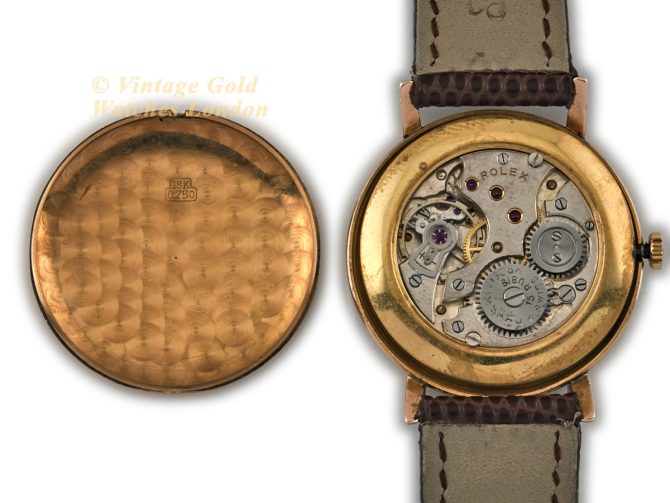 Rolex Precision Cal.1200 18ct Pink Gold c1956 (12)