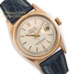 Rolex Oyster Perpetual Datejust Ref.6605 18ct Pink Gold 1957 Roulette Date mobile navigation (2)