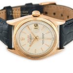 Rolex Oyster Perpetual Datejust Ref.6605 18ct Pink Gold 1957 Roulette Date mobile navigation (14)