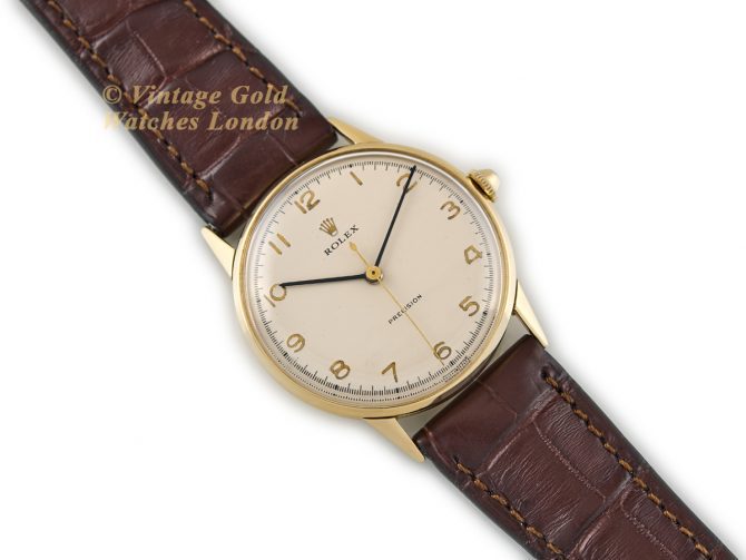 Rolex Precision Ref.3745 18ct c1948 – One of the Earliest Rolex Precisions! (8)