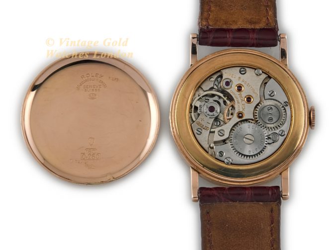 Rolex Chronometer Ref.3265 18ct Pink Gold 1935 (12)