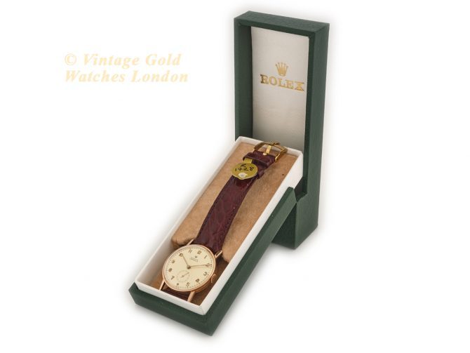Rolex Chronometer Ref.3265 18ct Pink Gold 1935 (13)