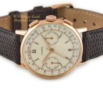 Longines Cal.30CH Flyback Chronograph 18ct Pink Gold 1953 mobile navigation (14)