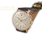 Longines Cal.30CH Flyback Chronograph 18ct Pink Gold 1953 mobile navigation (6)