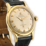 Omega Constellation Bumper Auto Deluxe Ref.2652SC 18ct 1952 1st Release mobile navigation (3)