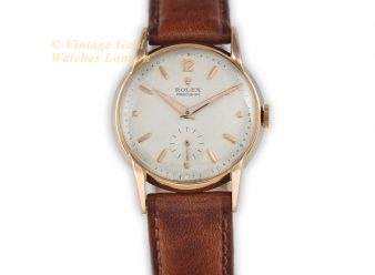 Rolex Precision Ref.4634 18ct Pink Gold c1952