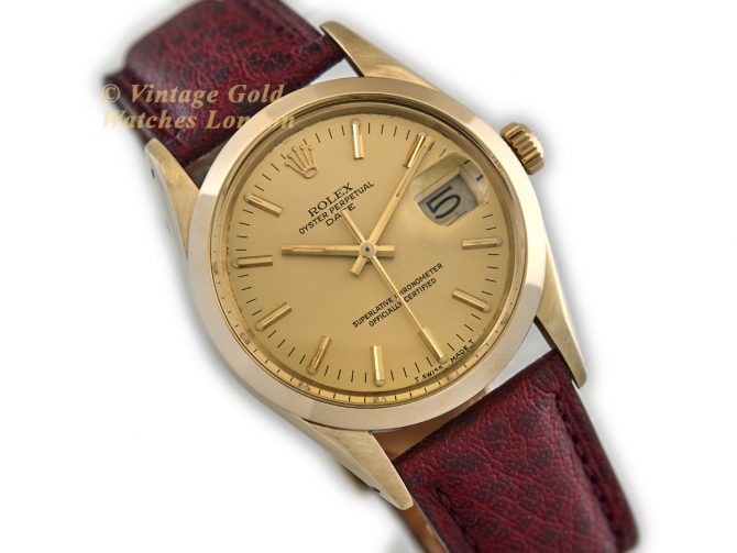 Rolex Oyster Perpetual Date Ref.15007 18ct 1981 (2)