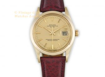 Rolex Oyster Perpetual Date Ref.15007 18ct 1981