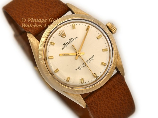 Rolex Oyster Perpetual Ref.1005 18ct 1973 (2)